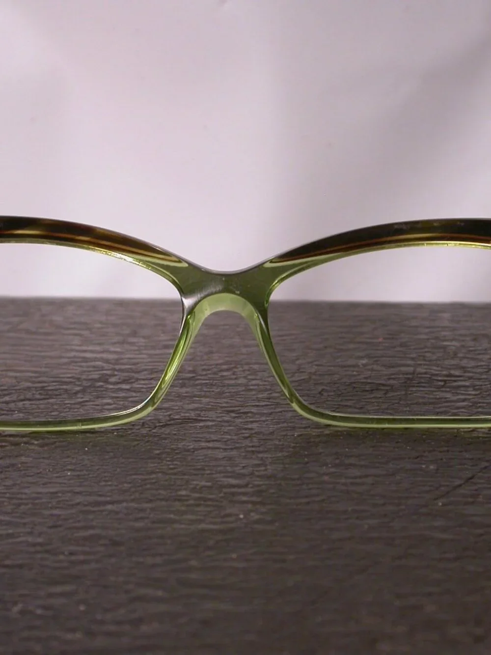 Face A Face Ebony Green Tortoise Stylish Eyeglasses Frames Hand Made in France